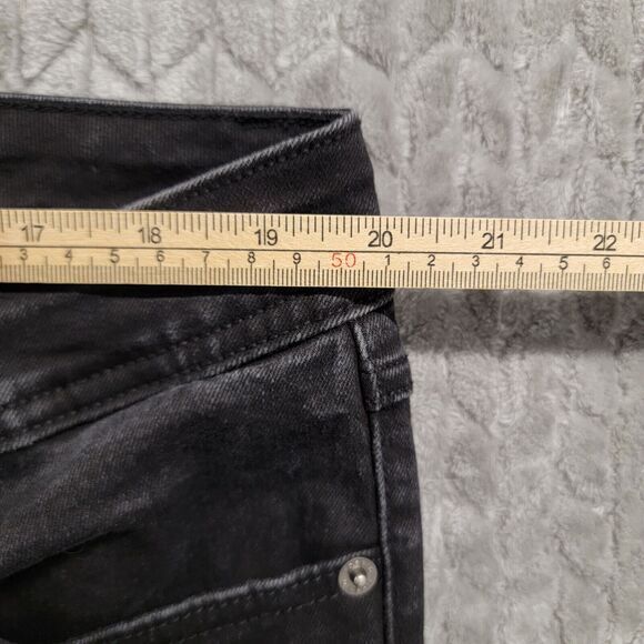 Torrid Women’s 16S Luxe Slim Boot Super Stretch Denim Black Jeans - Picture 5 of 12